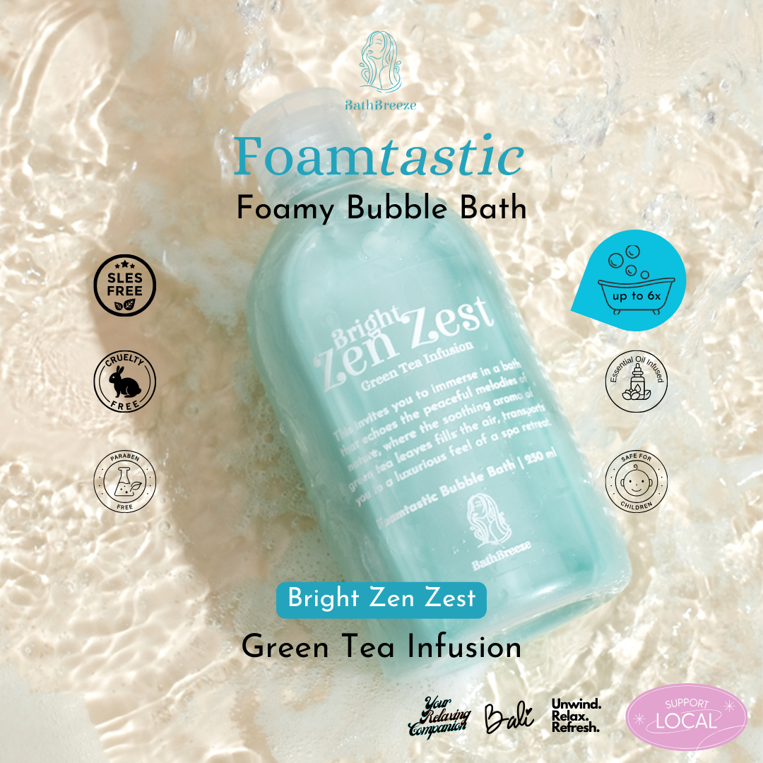 Foamtastic Bubble Bath 250ml - Bright Zen Zest