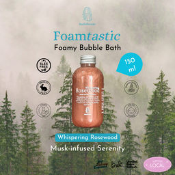 Foamtastic Bubble Bath 150ml - Whispering Rosewood