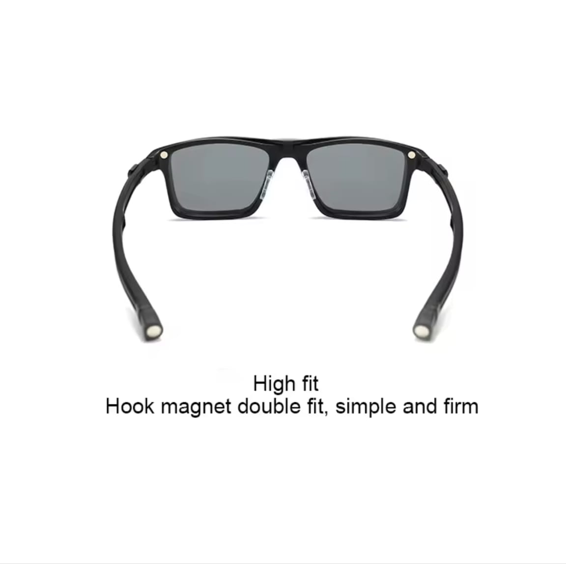 Polarized Sunglasses Men & Women - 5 in 1 magnetic clip - Magnetic hook to Hang on Neck_6