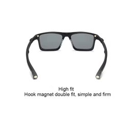 Polarized Sunglasses Men & Women - 5 in 1 magnetic clip - Magnetic hook to Hang on Neck