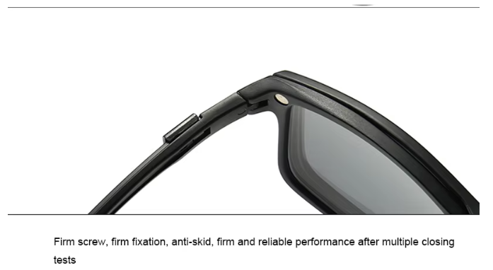 Polarized Sunglasses Men & Women - 5 in 1 magnetic clip - Magnetic hook to Hang on Neck_10