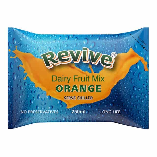 Revive Orange UHT 250ml Sachet