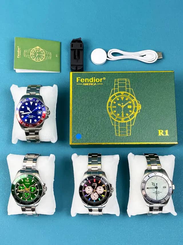 Montre intelligente reloj R1 pro en acier inoxydable forme ronde étanche amoled boîtier de montre intelligente bracelet de montre intelligente pour hommes femmes_1