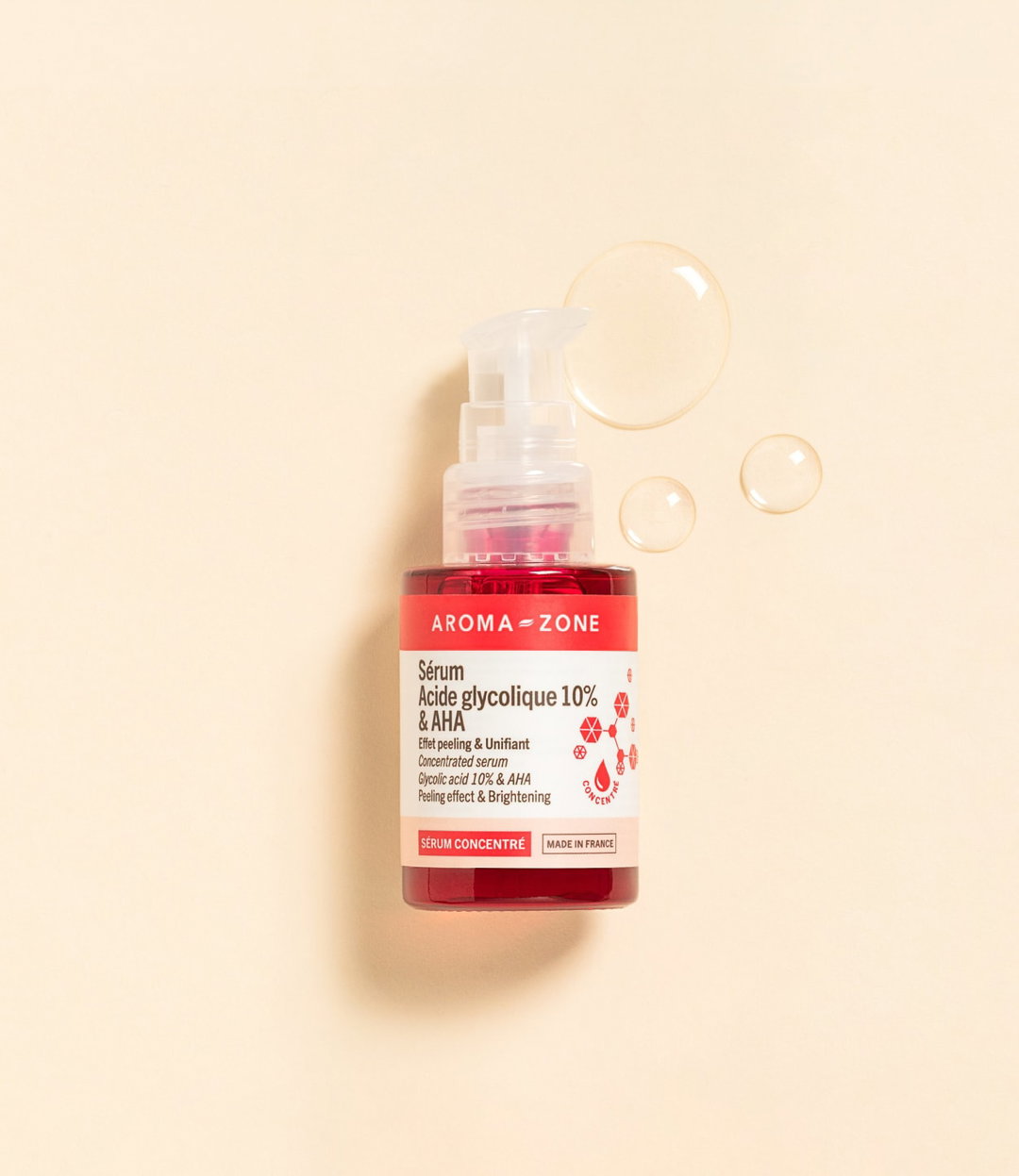 Aroma-Zone Sérum Acide glycolique 10% & AHA