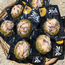 기장끝집 전복내장 오직전복죽 밀키트, 195g, 3개 Abalone Innards Porridge Kit 195g x3