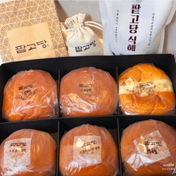 팥고당 팥빵 6개 Red Bean Bread x6