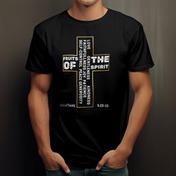T-Shirt Fruit Of The Spirit (Male)