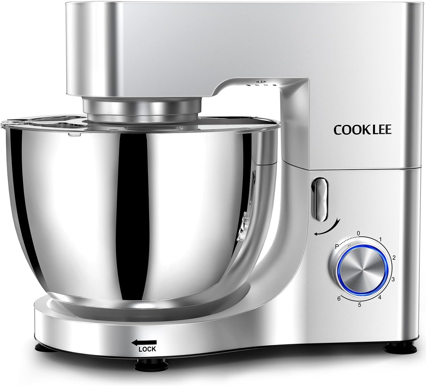 9.5 Qt Electric Kitchen Mixer (SILVER) _0