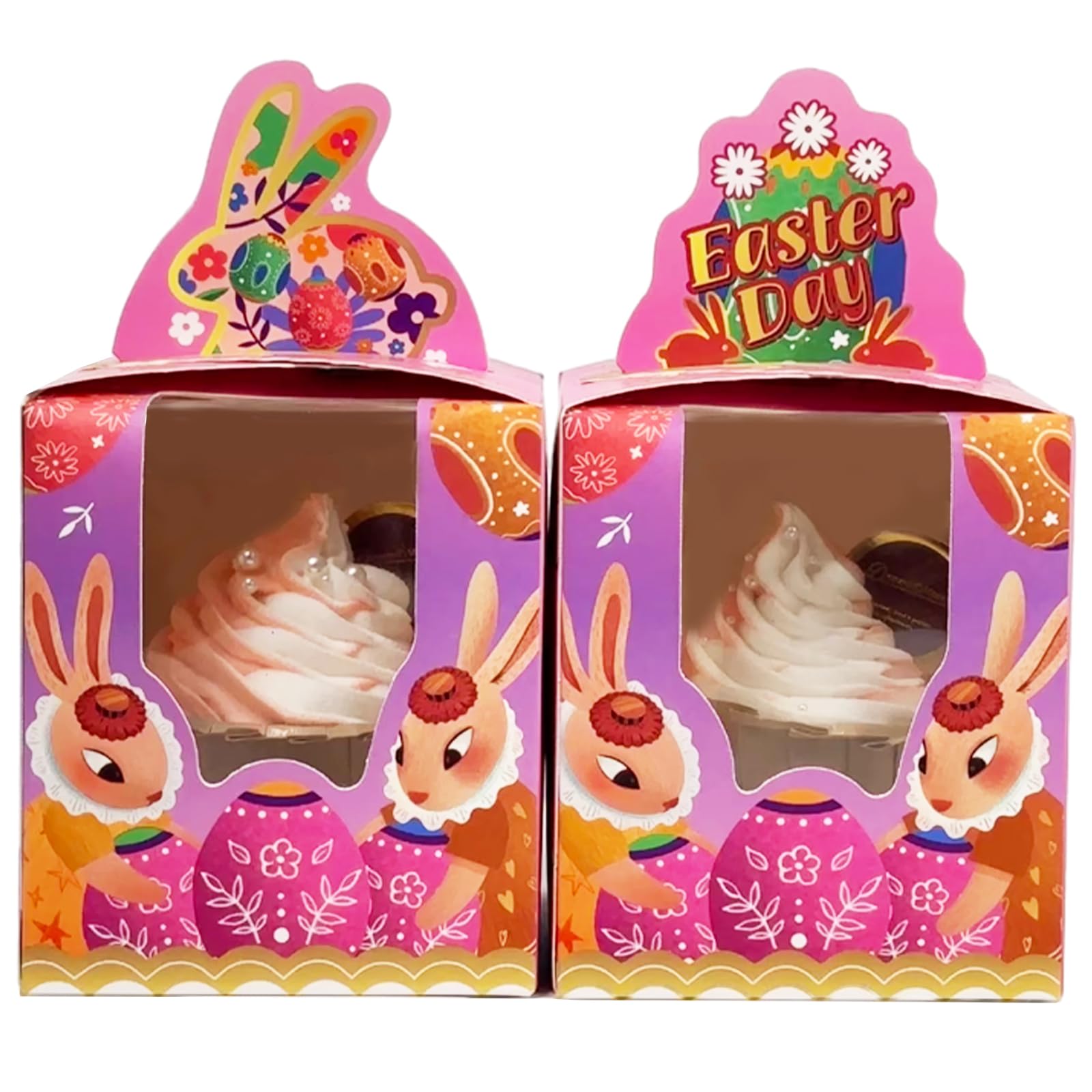 EASTER THEMED SINGLE CUPCAKE BOX 