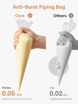 DISPOSABLE PIPING BAGS 12"