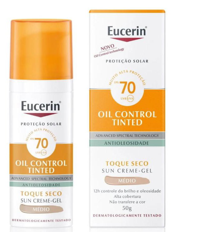 Eucerin Protetor Solar Creme do Dia  30 SPF com cor_0