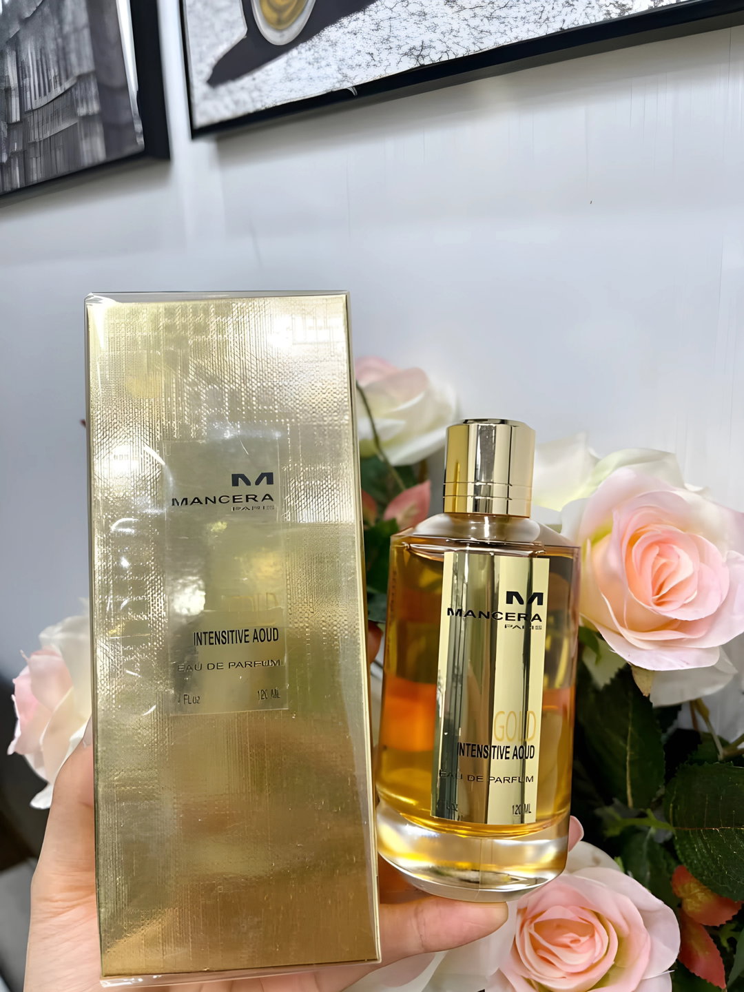 Mancera Gold Intensive Aoud Edp 120ml Perfume 