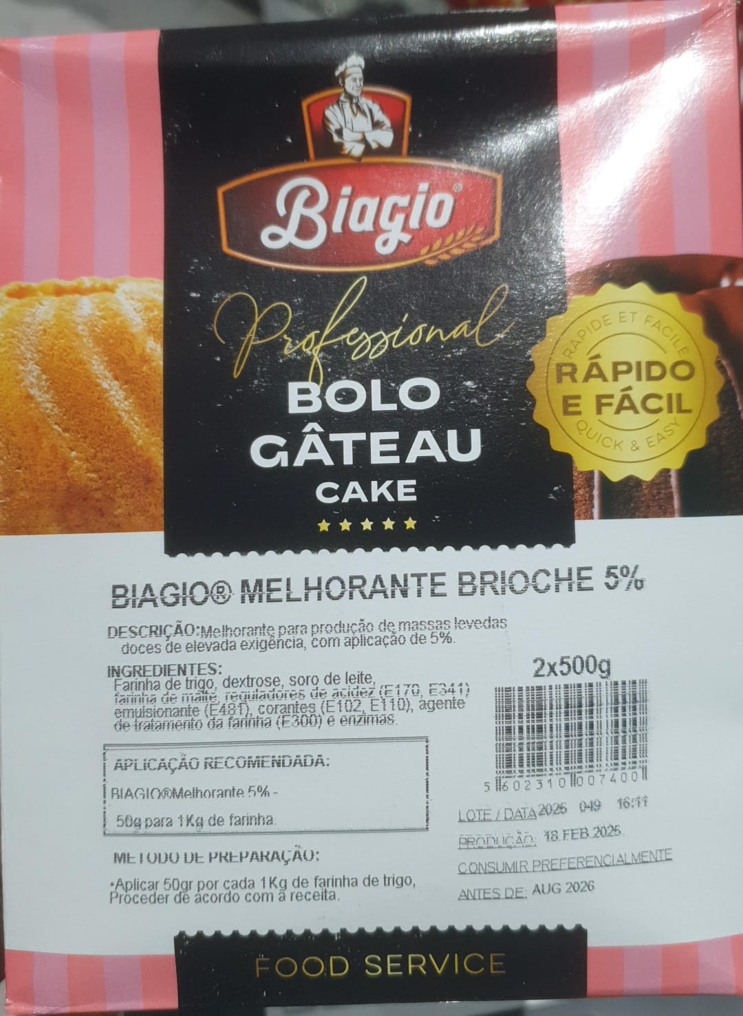 Melhorante Brioche 5% _0
