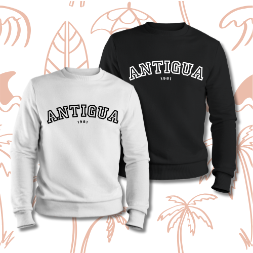 Antigua 1981 Fleece Crewneck (Curved)