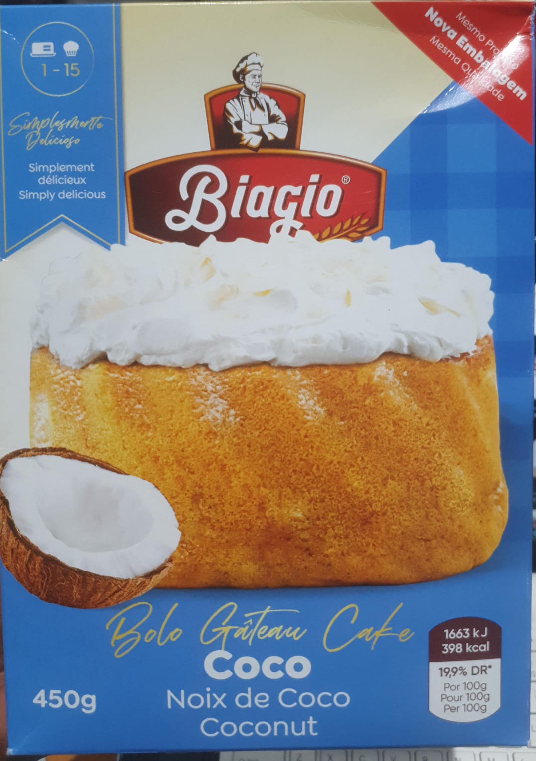 Bolo Gateau Cake 450g_2