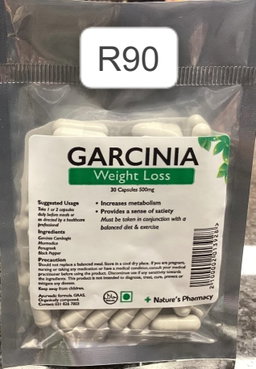 GARCINIA Weight loss 30 Caps 500mg