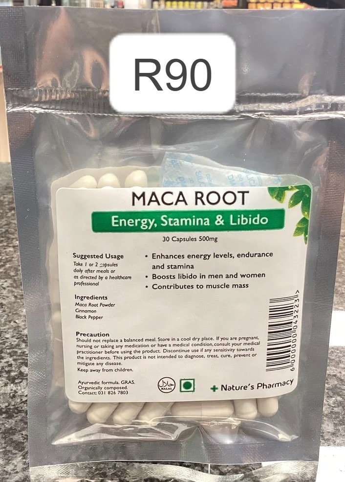 MACA ROOT  Energy, Stamina & Libido 30 Capsules_0