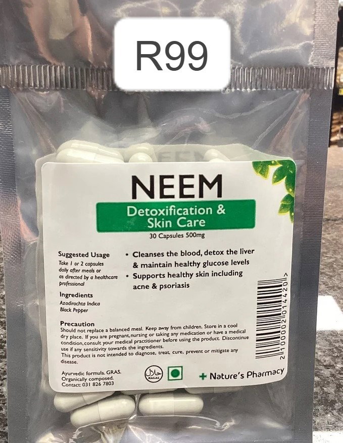 NEEM Detoxification & Skin Care 30 Capsules_0