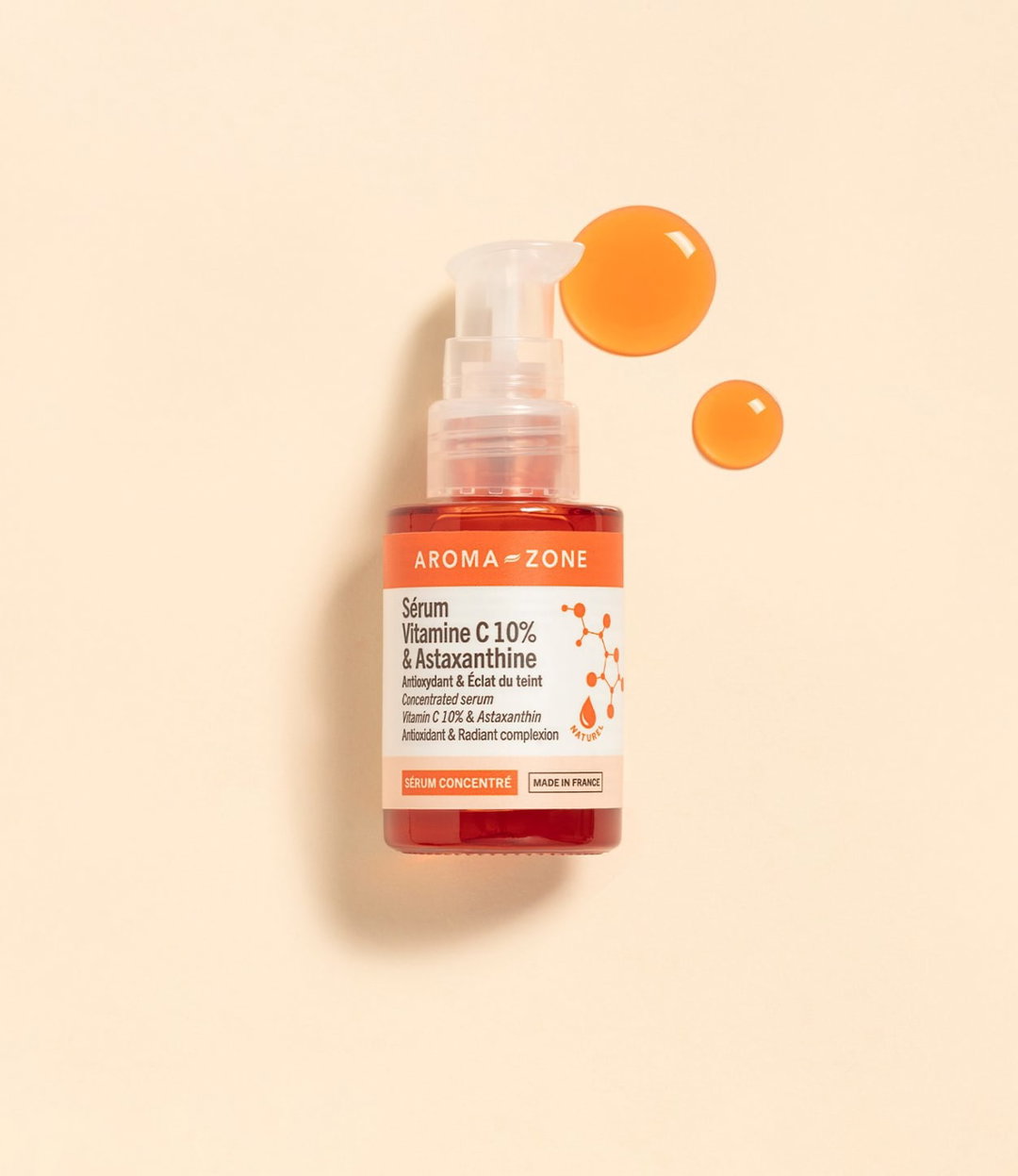 Aroma-Zone Sérum concentré Vitamine C 10% & Astaxanthine