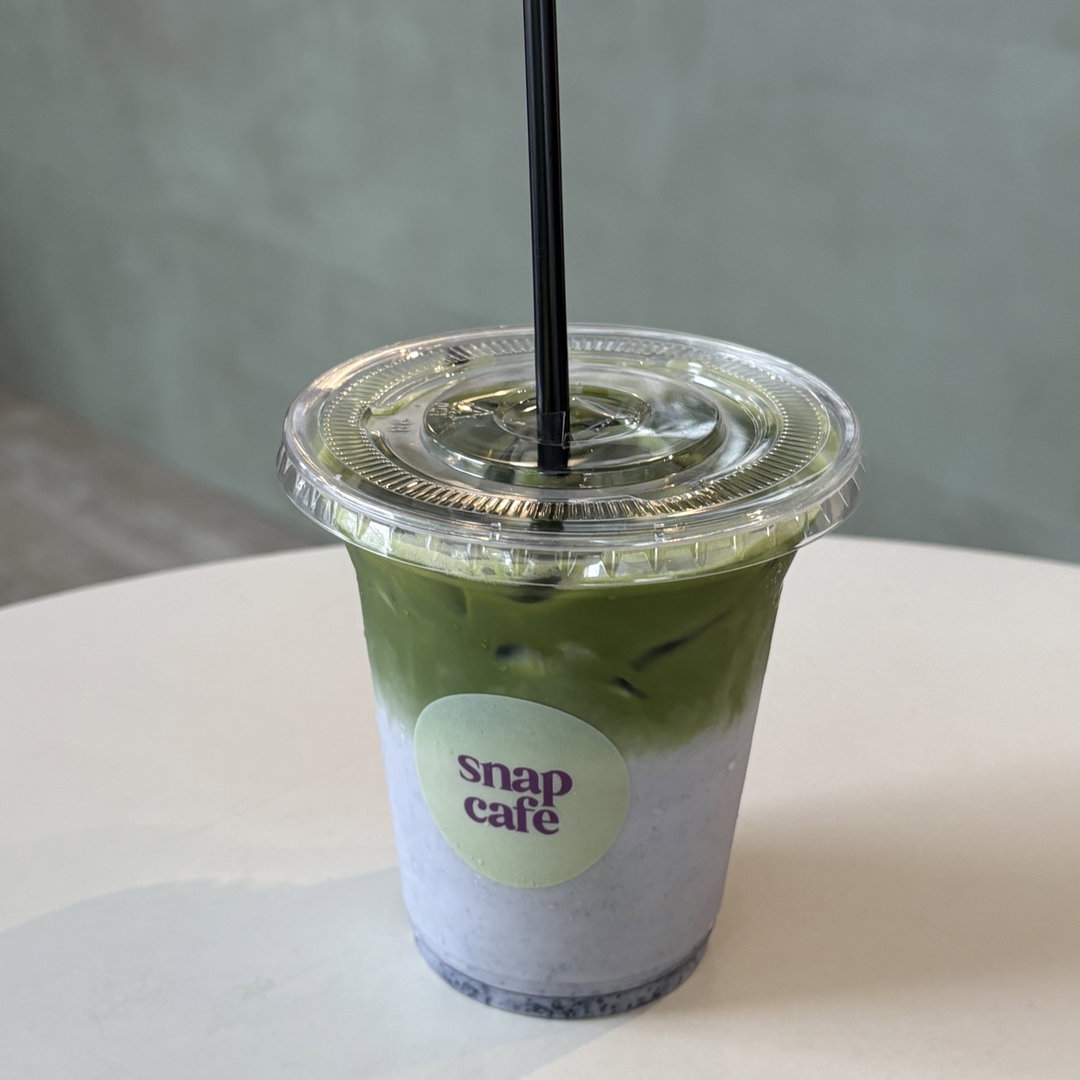 Iced Blueberry Matcha