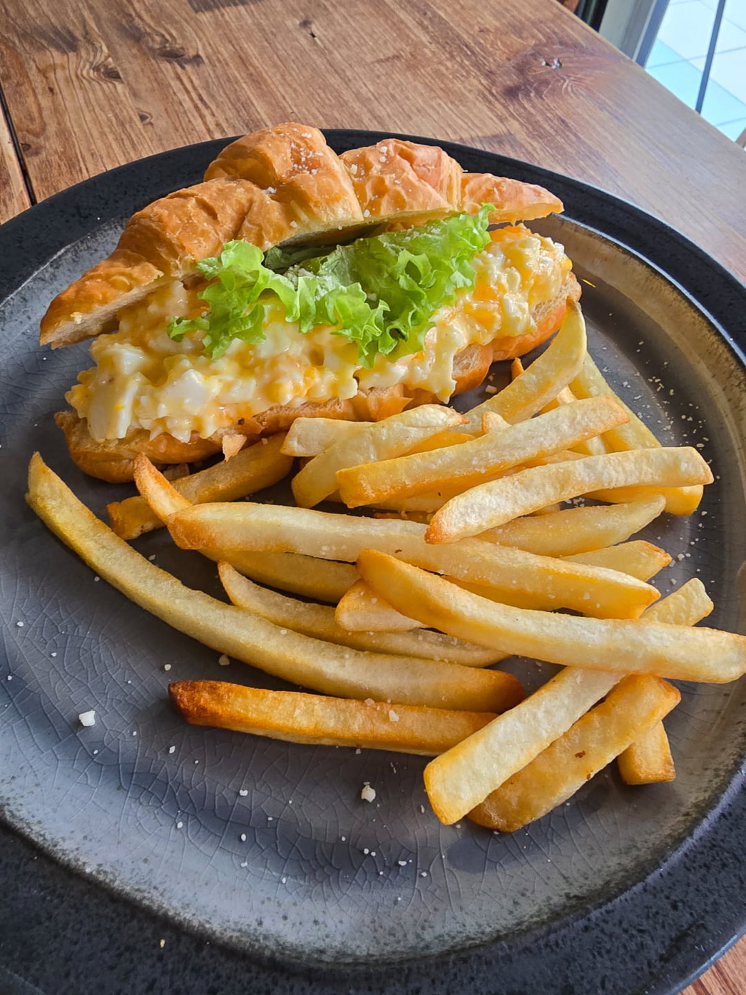 Croissant Egg Sandwich