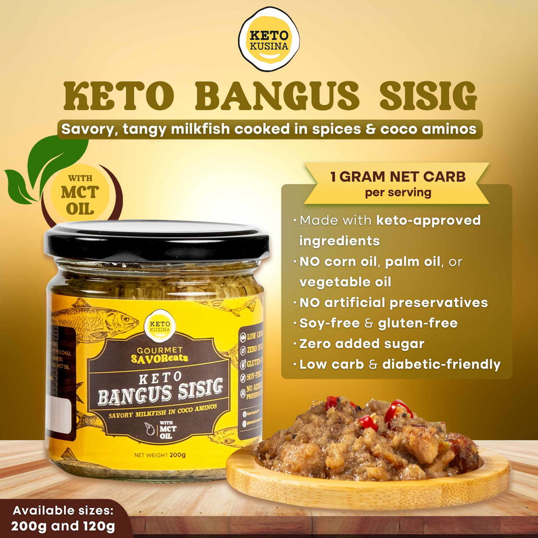 Keto Bangus Sisig—Gourmet SAVOReats