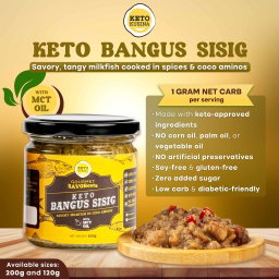 Keto Bangus Sisig—Gourmet SAVOReats