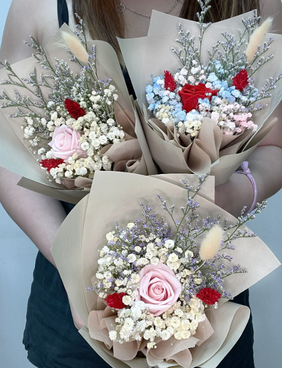 Wonderland Rose - Dried & Preserved Bouquet