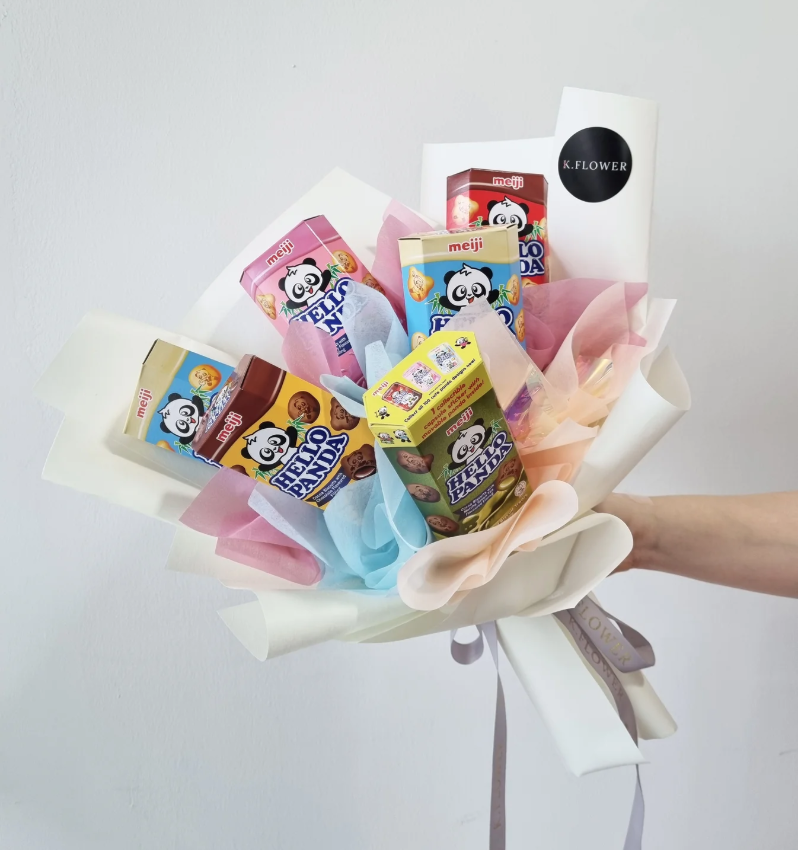 Hello Panda , Snack Bouquet