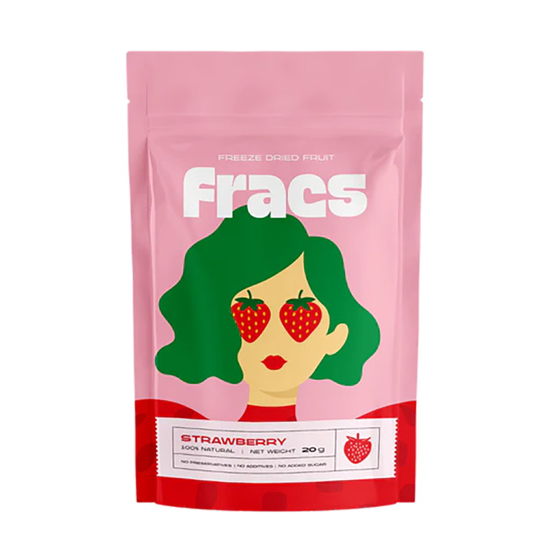 Fracs Freeze Dried Strawberry 20g