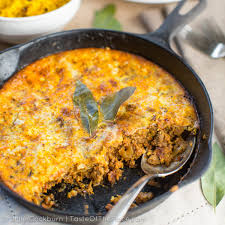 Beef Bobotie with Pumpkin & Yellow Rice (Tuesday)