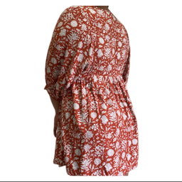Orange Blossom Mini Dress