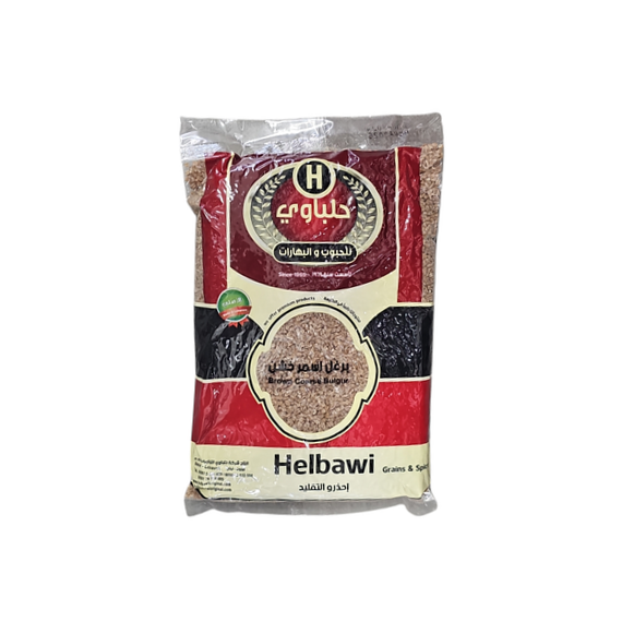 HELBAWI BULGUR BROWN COARSE 900G_0