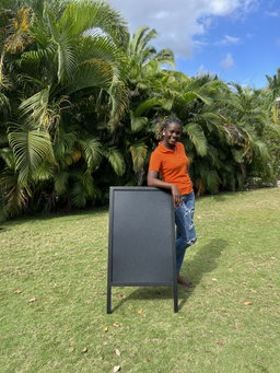 Extra Large Wooden Chalkboard