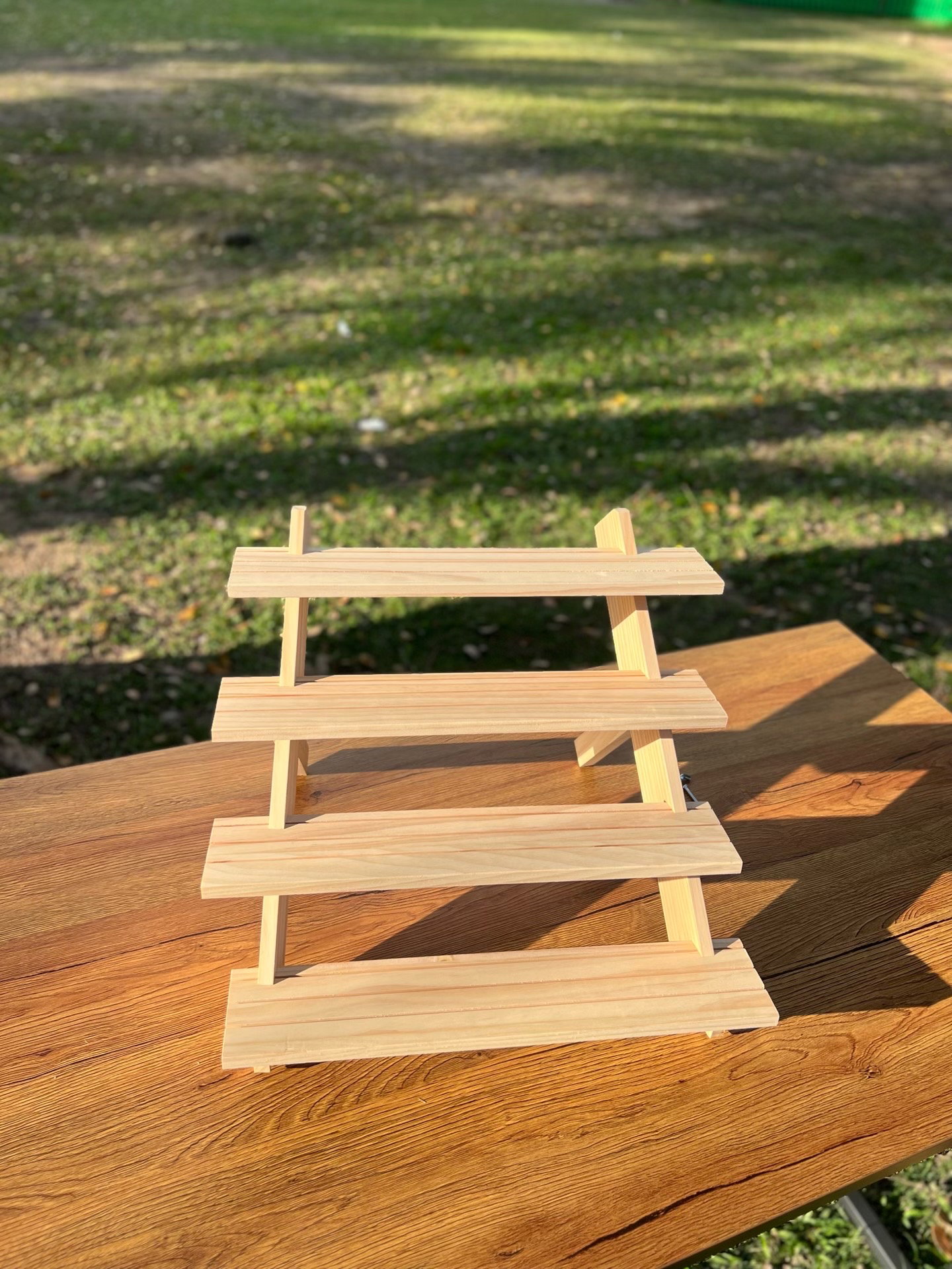 4 Tier Wooden Display Shelf_1