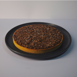 Dark Chocolate Miso Sesame Tart