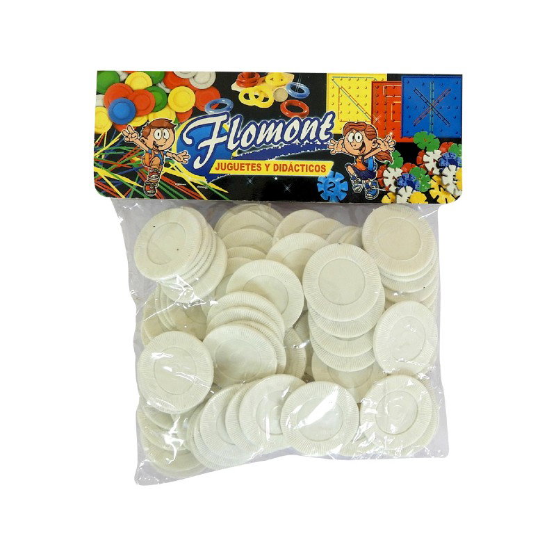 Fichas Didacticas de Plastico c/100pza._5