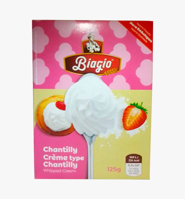 Chantilly Creme Biagio 125g _0