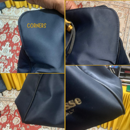 Ellesse Women Travel Weekend Handbag Vintage Dark Blue Duffle rm18