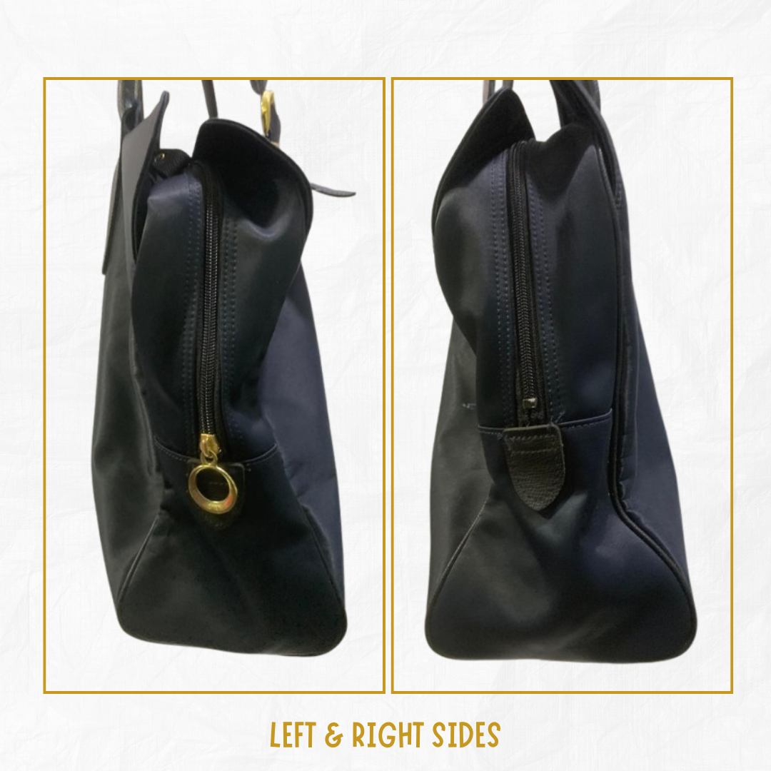 Ellesse Women Travel Weekend Handbag Vintage Dark Blue Duffle rm18_2