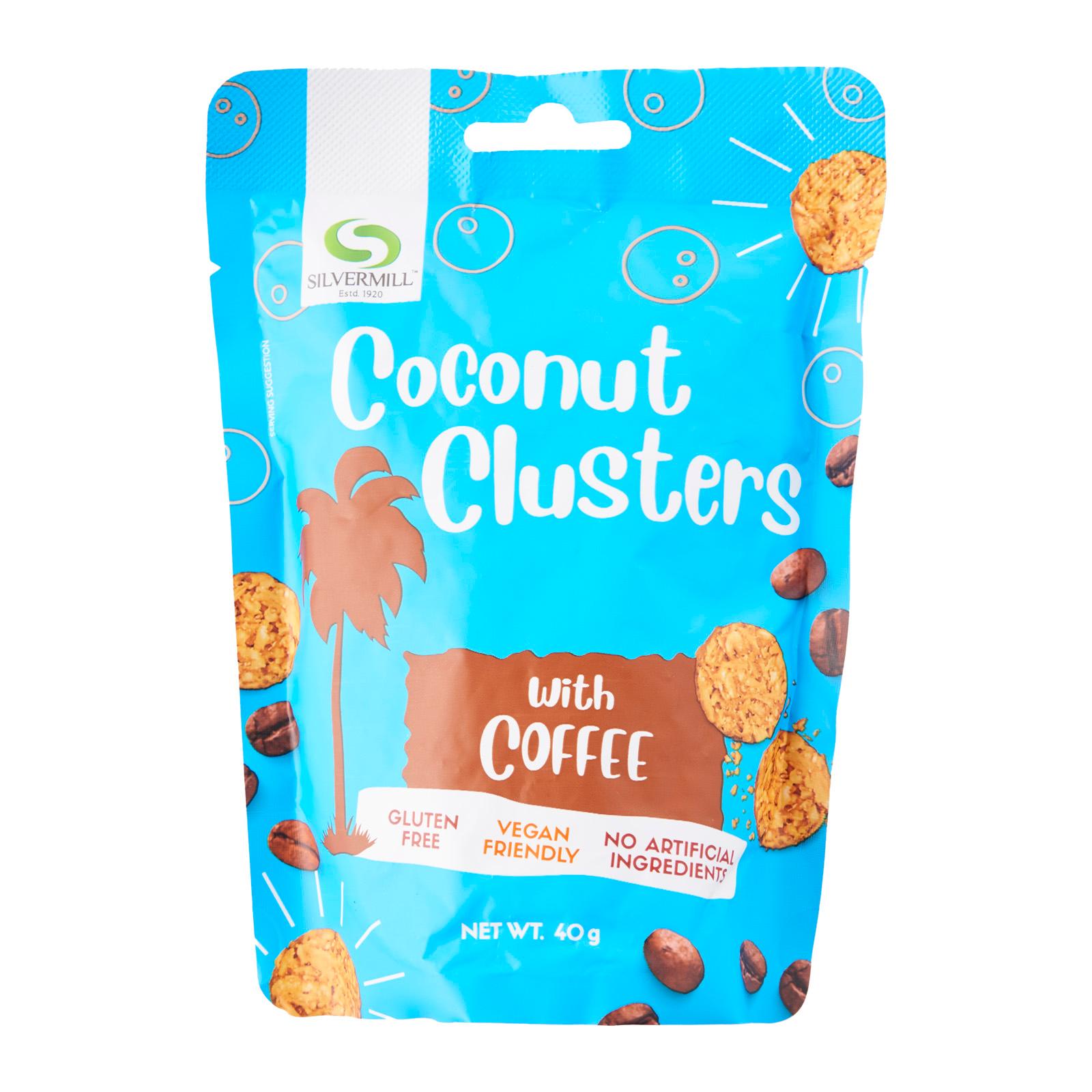 Silver Mill Coconut Clusters Coffee 40g_0