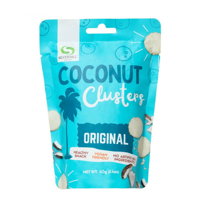 Silver Mill Coconut Clusters Original 40g_0