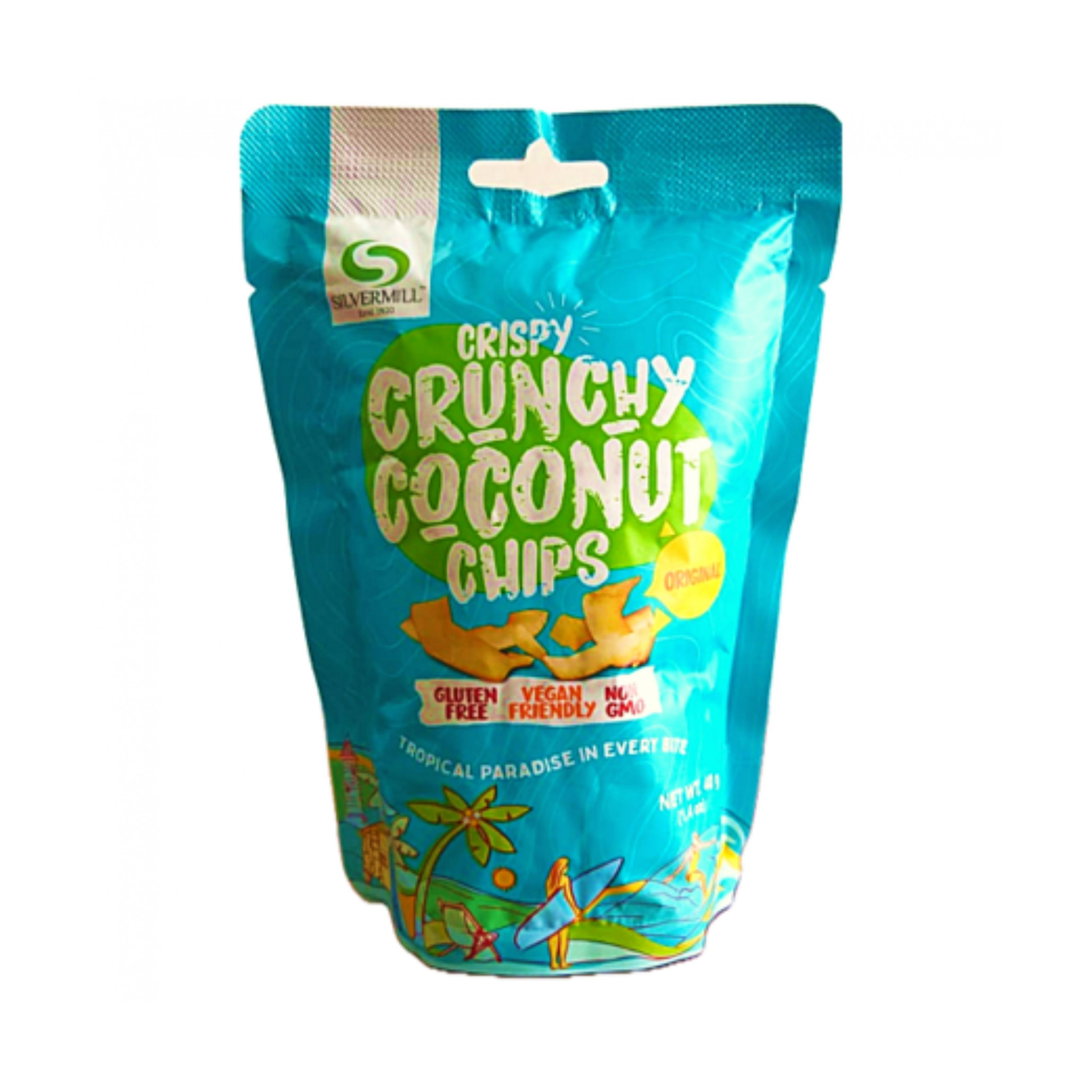 Silver Mill Crispy Crunchy Coconut Chips Original 40g