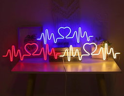 Led de Néon de Batimento Cardíaco