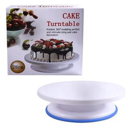 Cake turn table