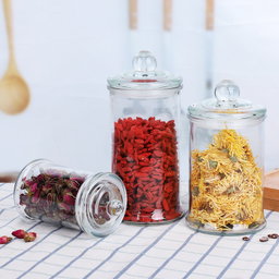 GLASS COOKIE JAR GD06 750ML