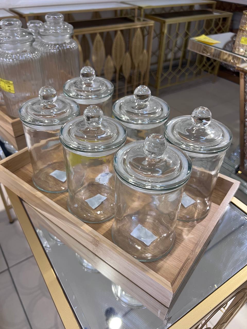 GLASS COOKIE JAR GD06 750ML_3