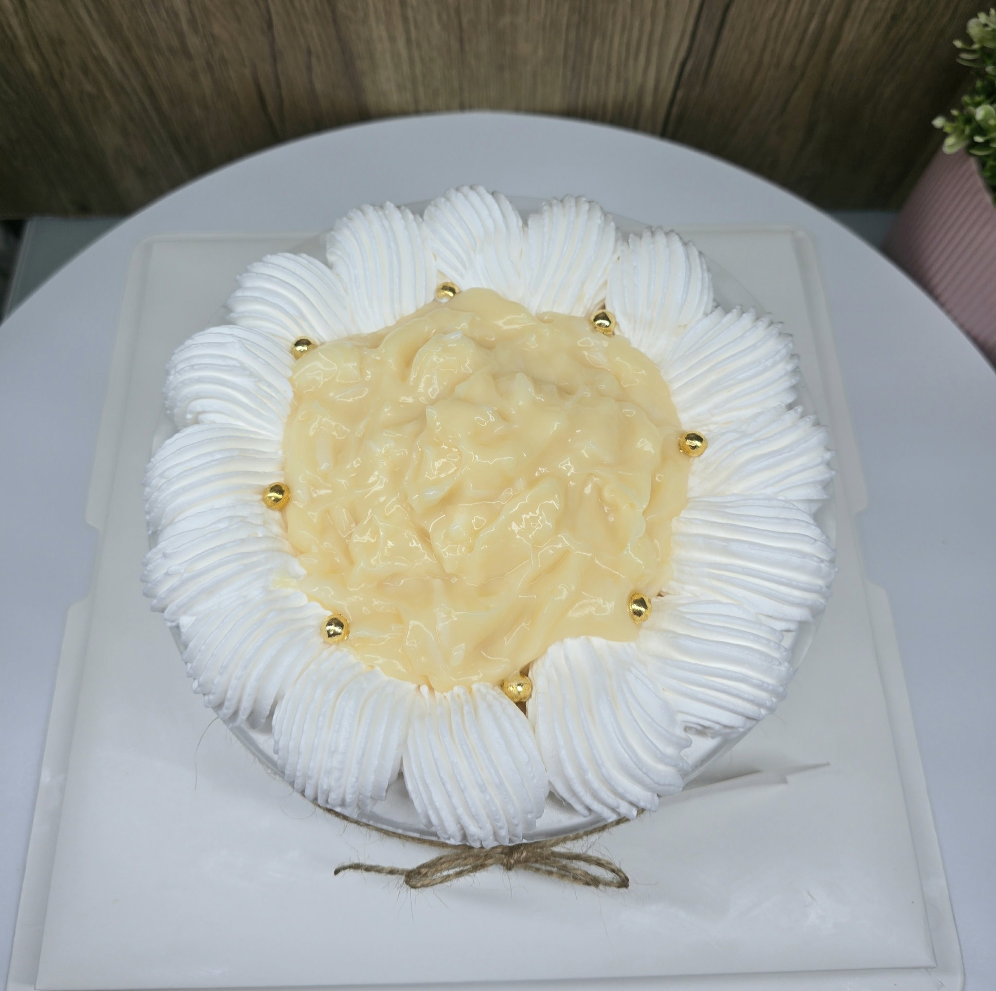 chiffon Pandan coconut cake_2