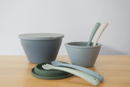 First Meal Gift Set - Minty Blue