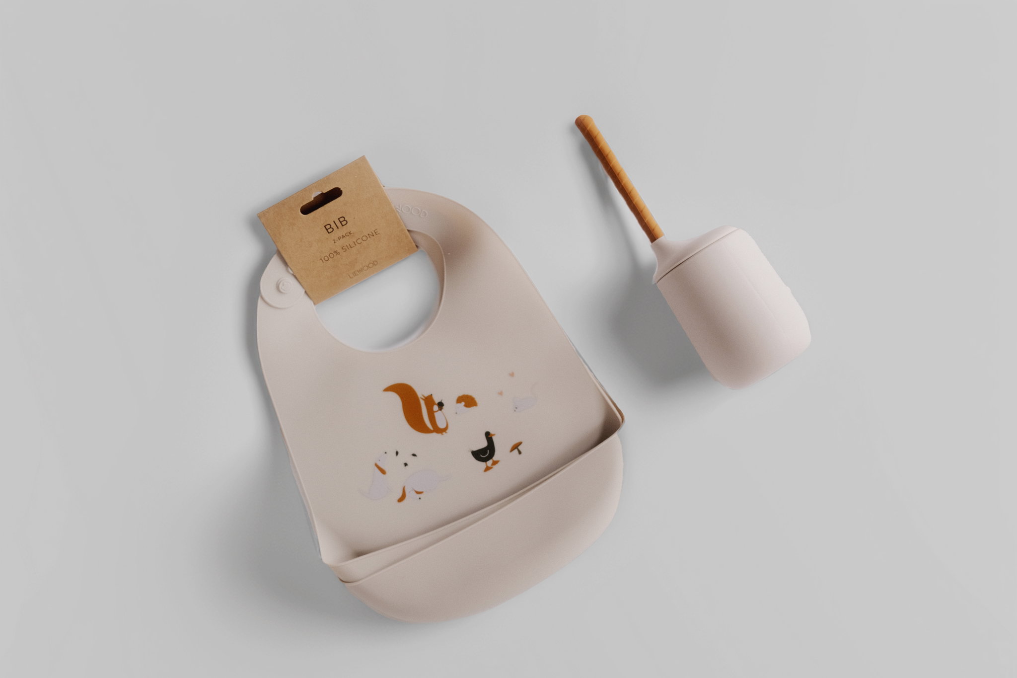 First Meal Gift Set - Sips & Bibs (Creatures)_0